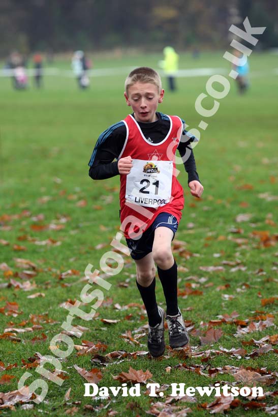 Under-11s winner,  2012 McCain Liverpool Cross Challenge.